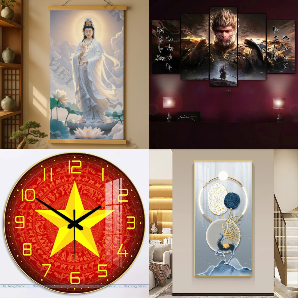 Tranh Tráng Gương Thanh Lý Nhiều Mẫu – Giá Sỉ Tốt Cho Shop Và Đại Lý